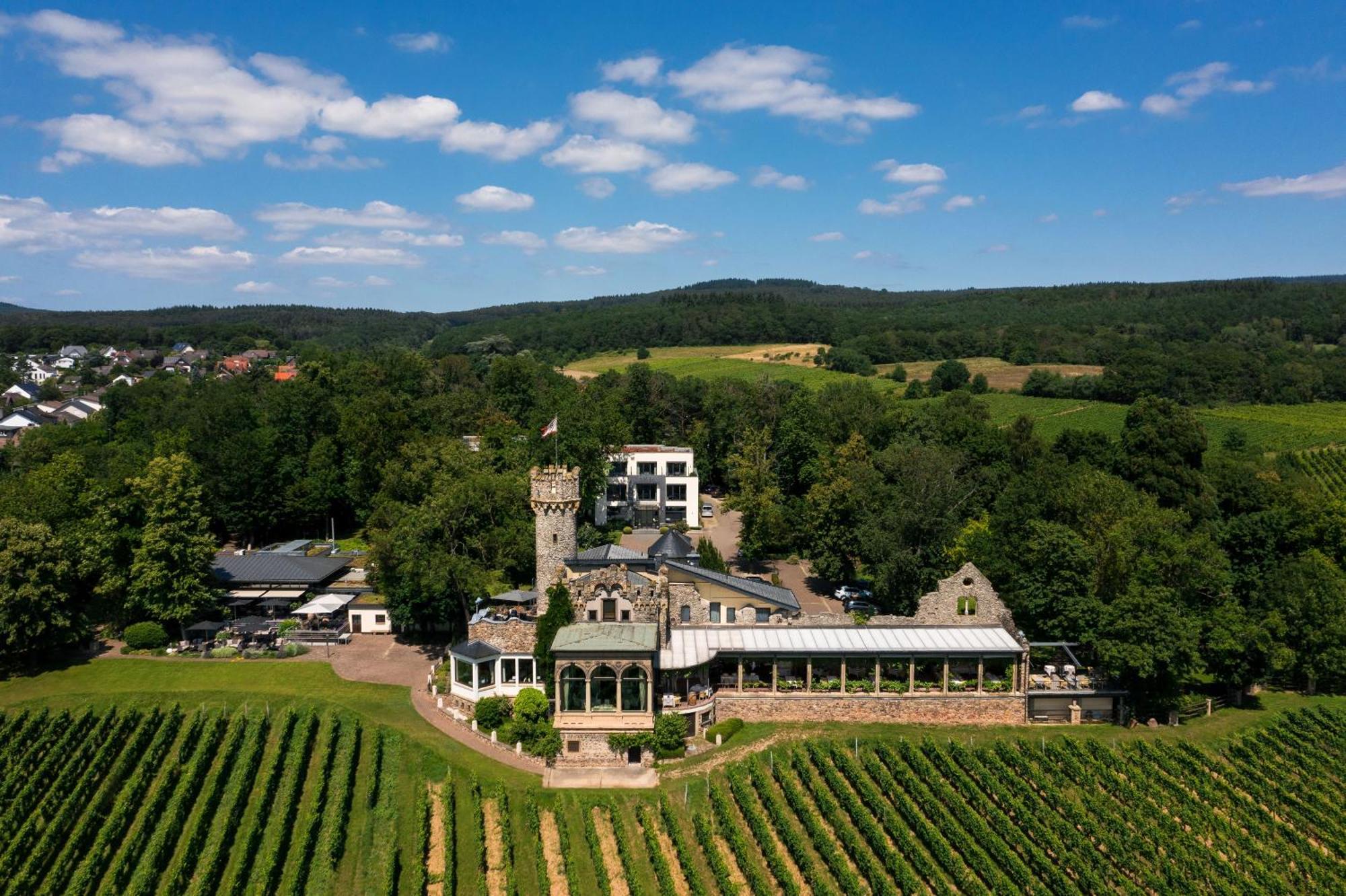 Relais&Châteaux Hotel Burg Schwarzenstein Geisenheim Exterior foto